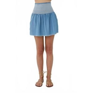 NEW JS71 vincent mini skirt in medium wash